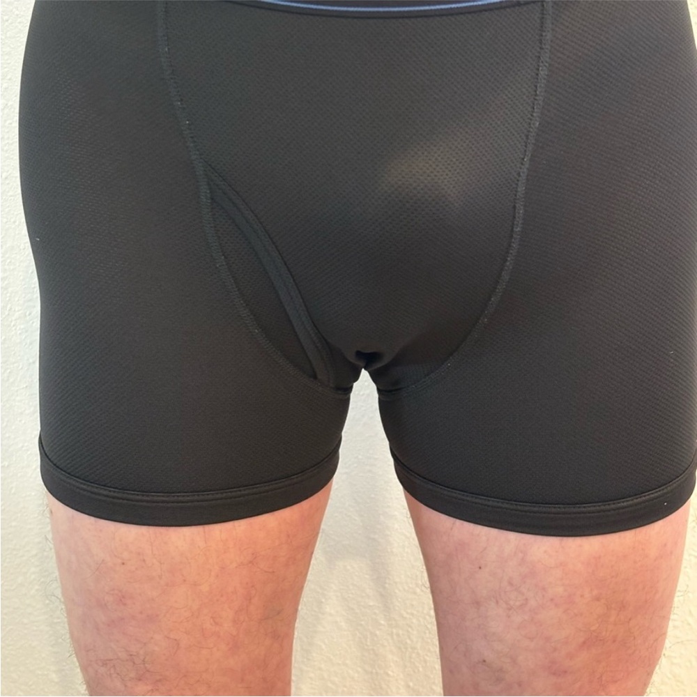 Murano Black Supportive Boxer Briefs